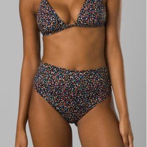 NWT prAna Aurelia Swimsuit Bottoms - Size L, Alotta Dots